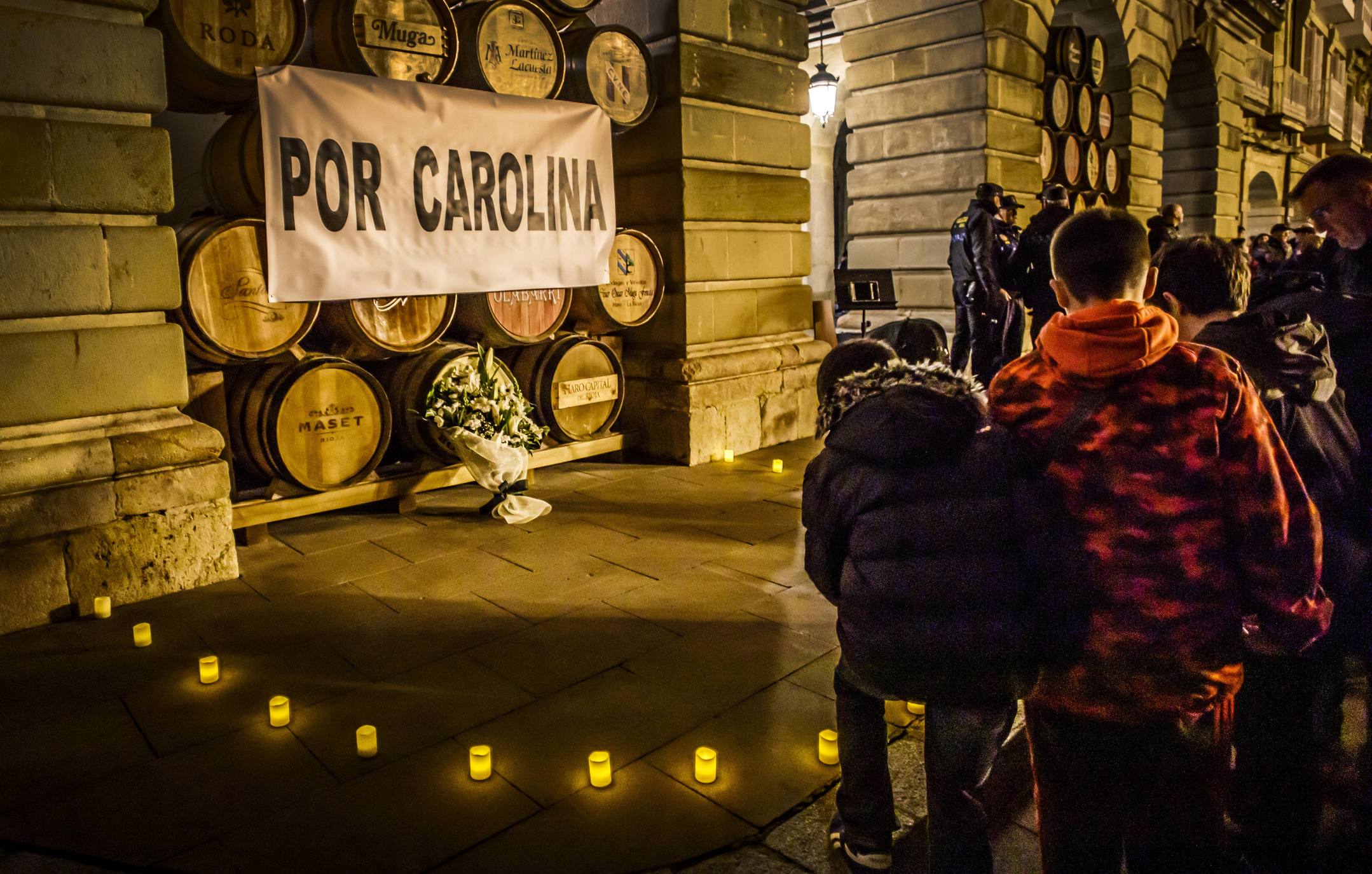 Fotos: El sentido recuerdo a Carolina en Haro