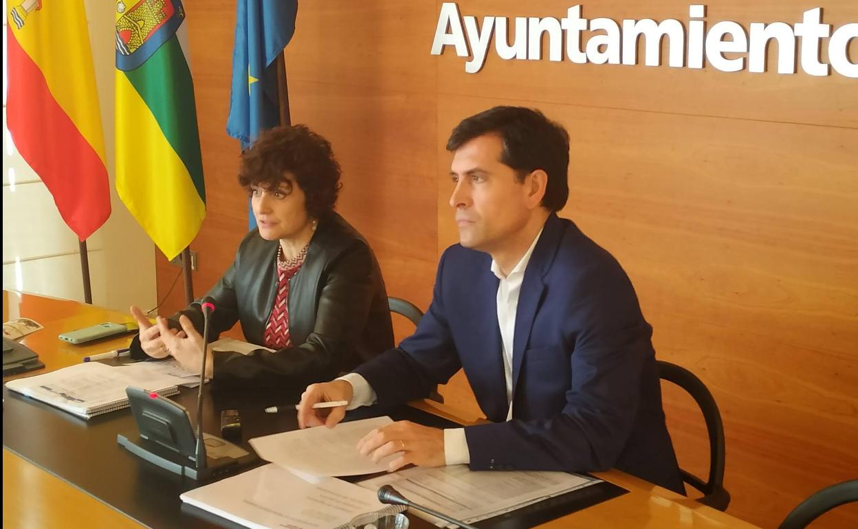 Celia Sanz y Josu Ahedo.