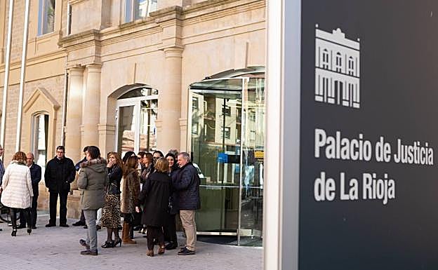 Imagen de archivo del Palacio de Justicia de La Rioja.