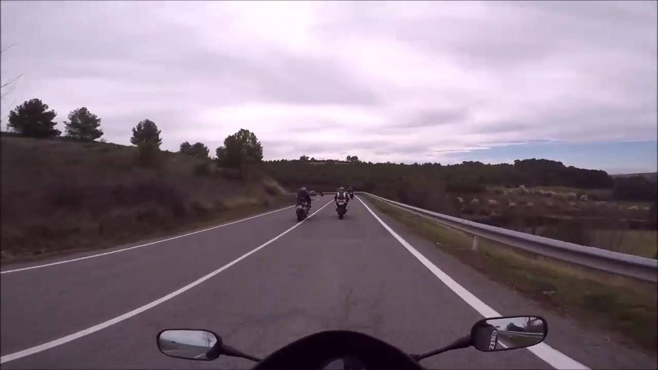 Fotos: Moteros &#039;cazados&#039; por la Guardia Civil a 200 km/h