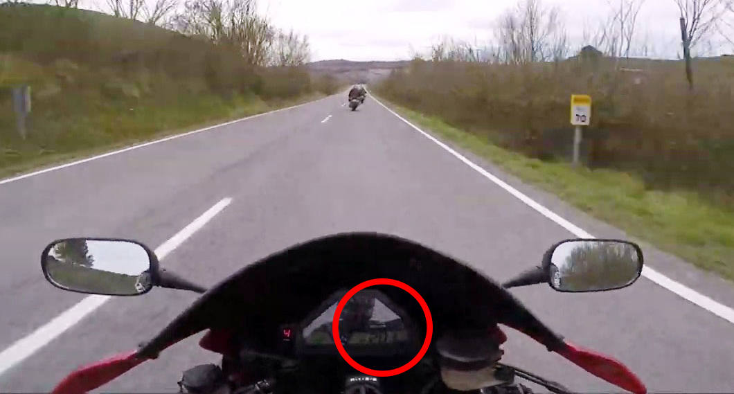 Fotos: Moteros &#039;cazados&#039; por la Guardia Civil a 200 km/h