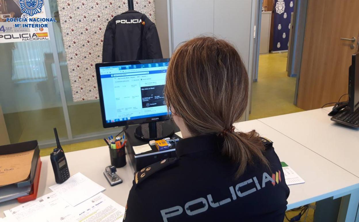 La Policía Nacional detiene en La Rioja a un hombre que difundió pornografía infantil en Facebook
