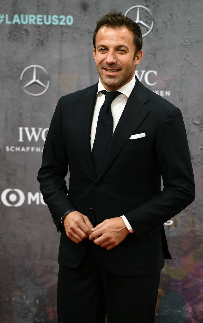 El exfutbolista italiano Alessandro Del Piero. 