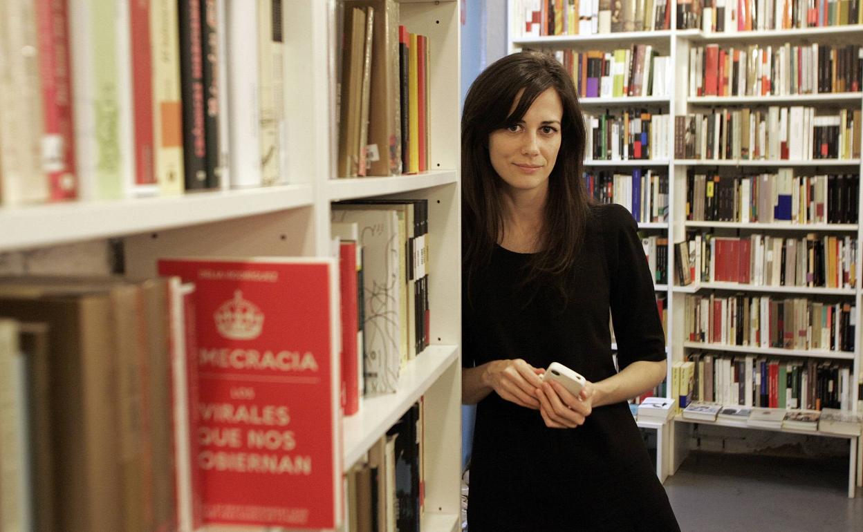 La periodista riojana Delia Rodríguez, directora del Departamento Digital de la Secretaría de Estado de Comunicación