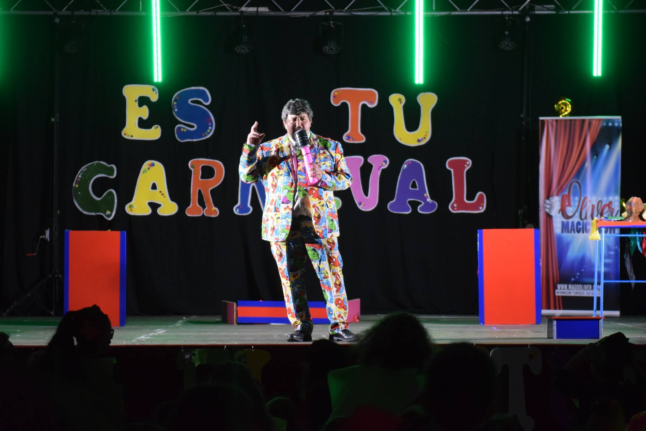 Celebración del Carnaval de las ludotecas municipales de Logroño en el Polideportivo de Las Gaunas.