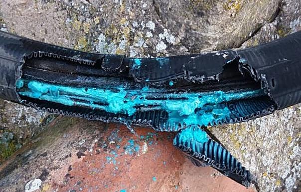 Avería en la instalación eléctrica. 