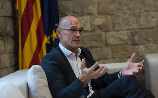 El exconseller de Exteriores de la Generalitat Raul Romeva 