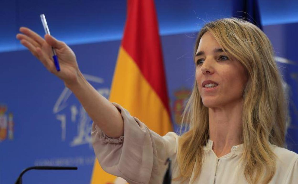 La portavoz parlamentaria del PP, Cayetana Álvarez de Toledo.