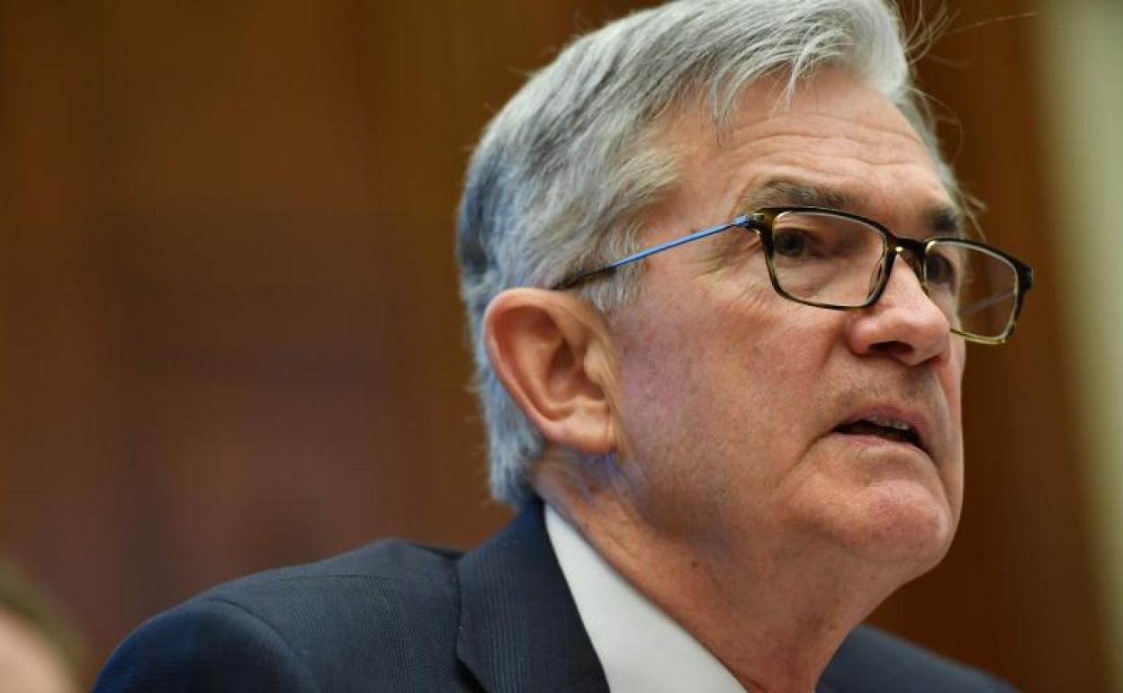 Jerome Powell, presidente de la Reserva Federal 