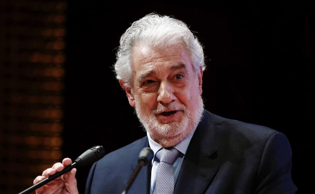 Plácido Domingo. 