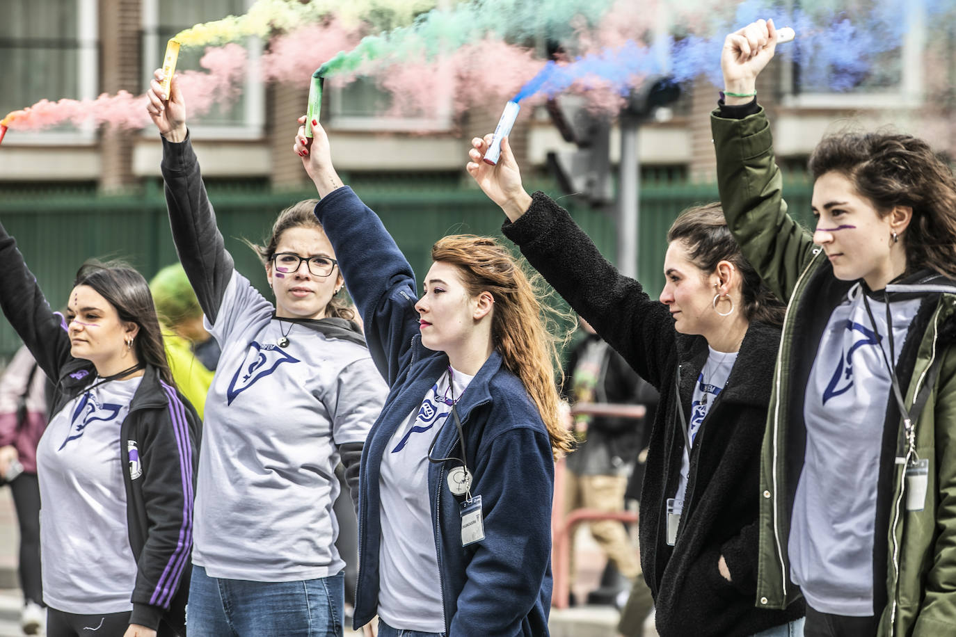 Fotos: 8M: Cientos de estudiantes se manifiestan para reinvidicar la igualdad en la educación