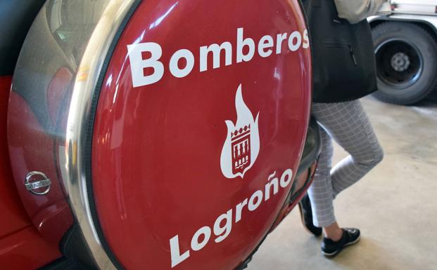 Un bombero del parque de Logroño resulta infectado por coronavirus mientras estaba de días de permiso 