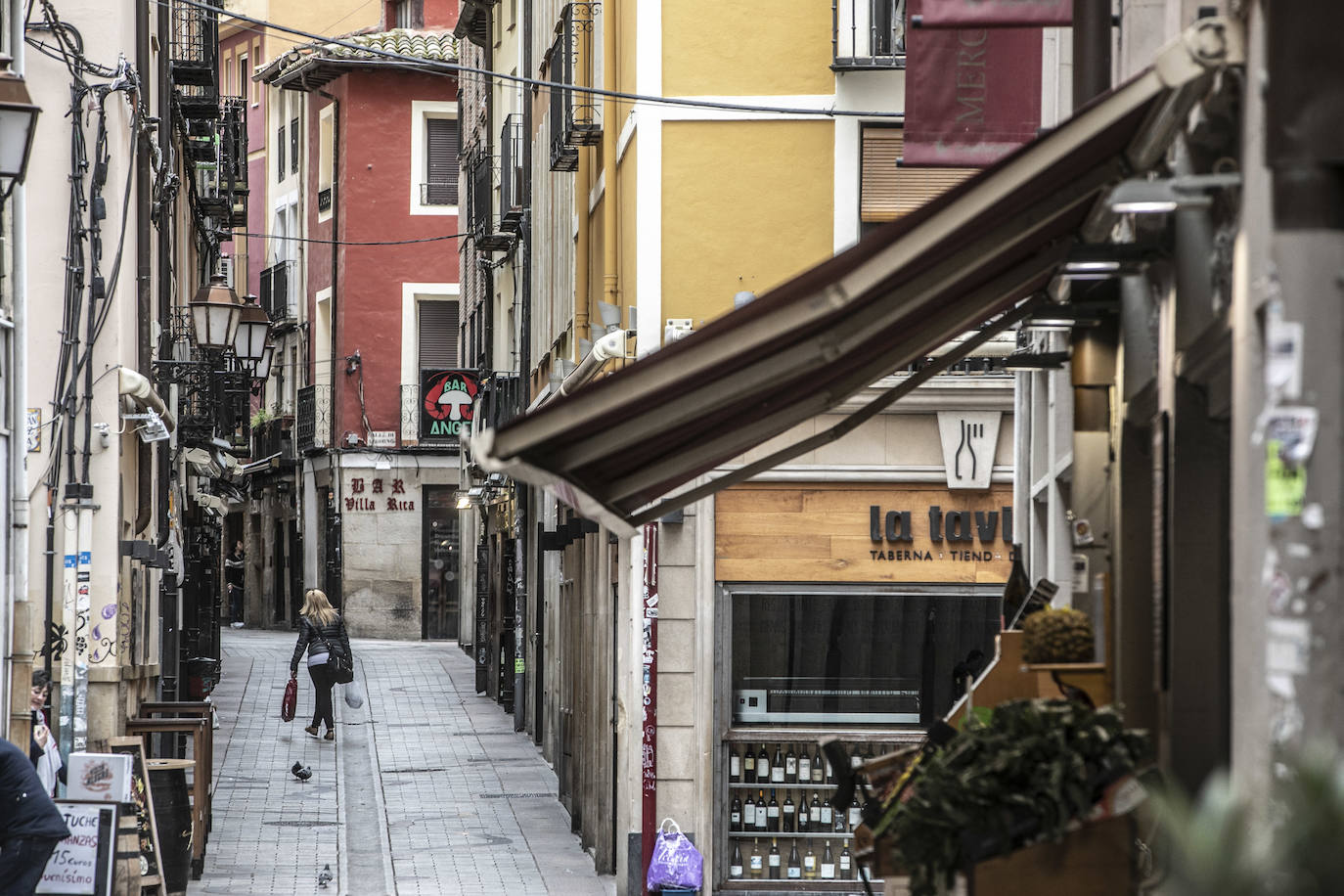 Fotos: El ambiente en las calles logroñesas