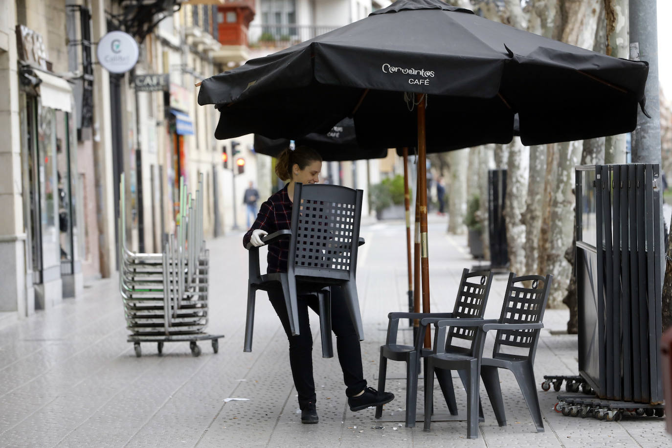 Fotos: El ambiente en las calles logroñesas