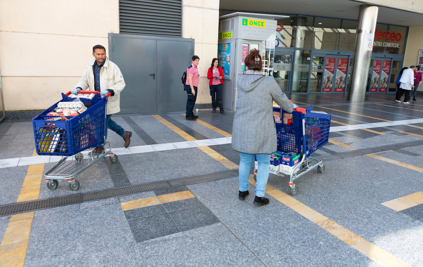 Fotos: Sábado atípico en Logroño por el coronavirus (I)