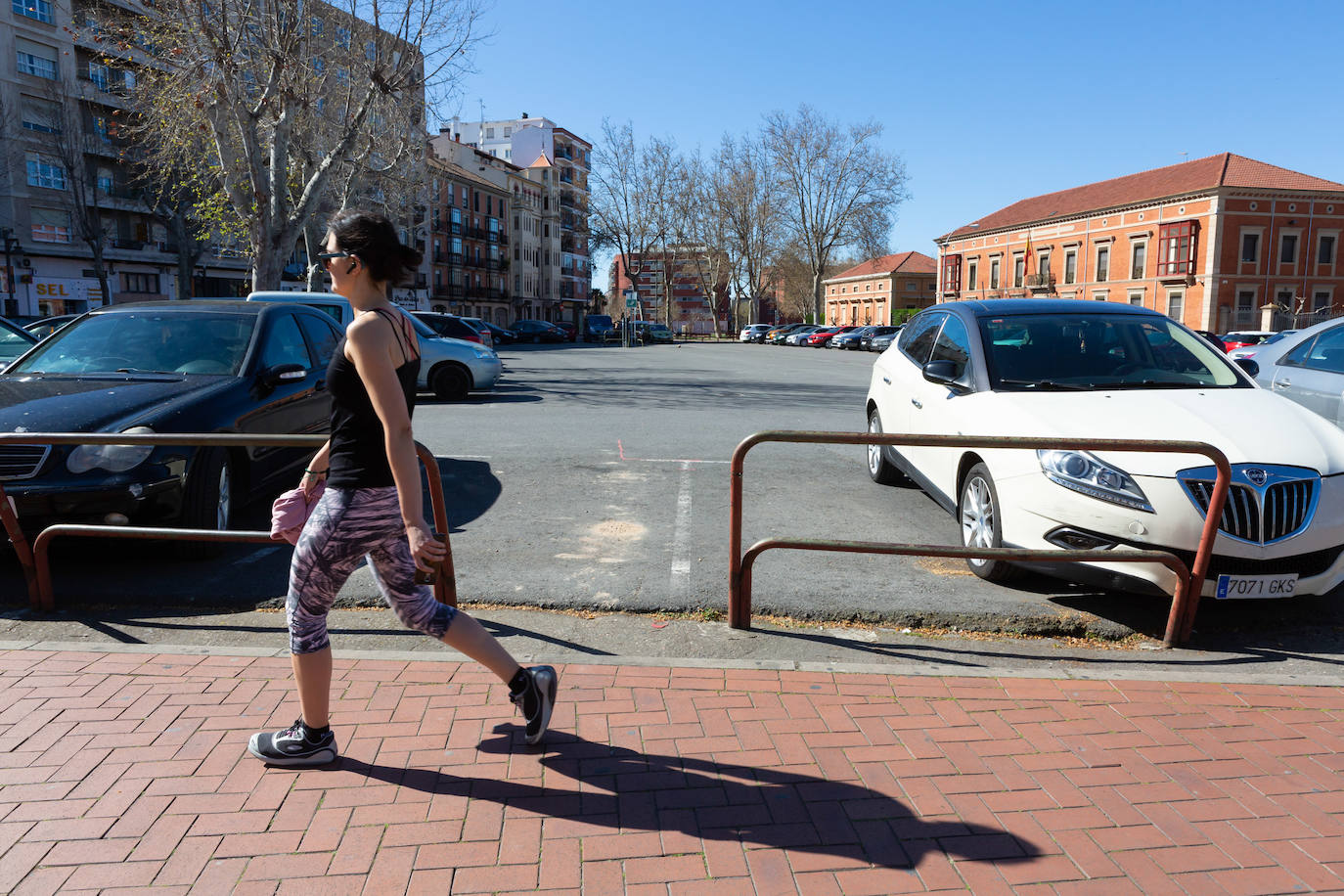 Fotos: Sábado atípico en Logroño por el coronavirus (I)