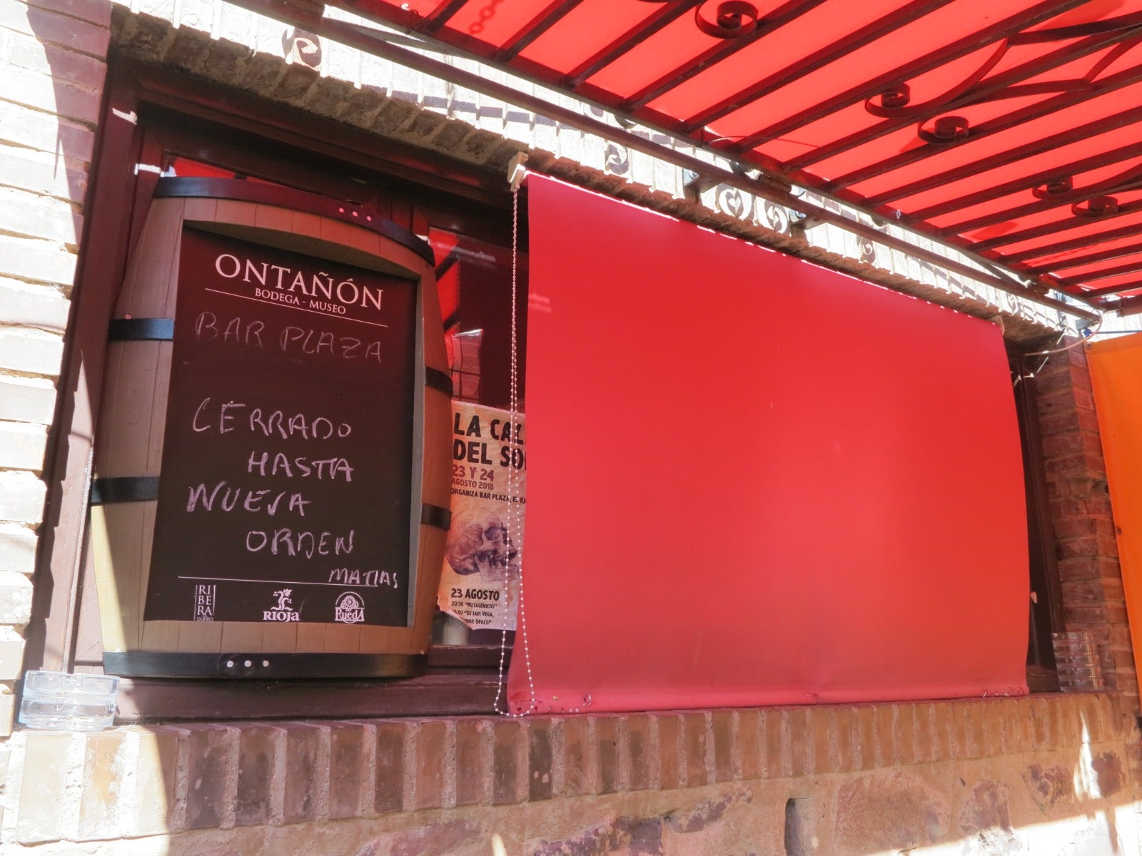 Fotos: Bares cerrados en Cameros y la N-111 vacía como consecuencia del coronavirus