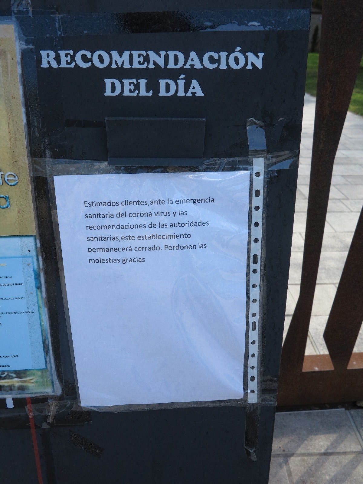 Fotos: Bares cerrados en Cameros y la N-111 vacía como consecuencia del coronavirus