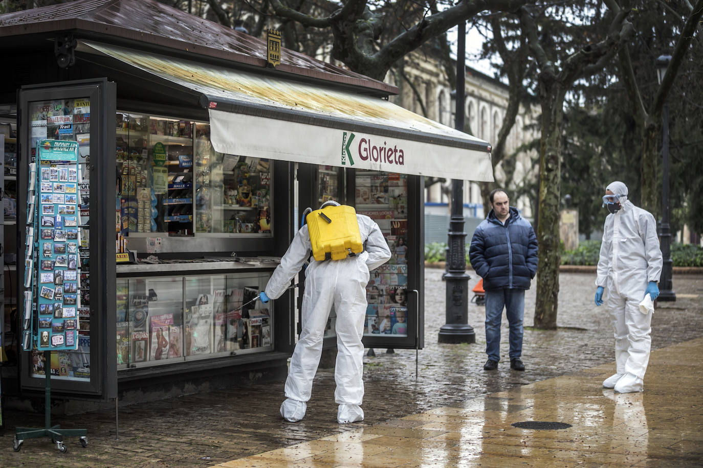 Fotos: La limpieza de la UME en Logroño