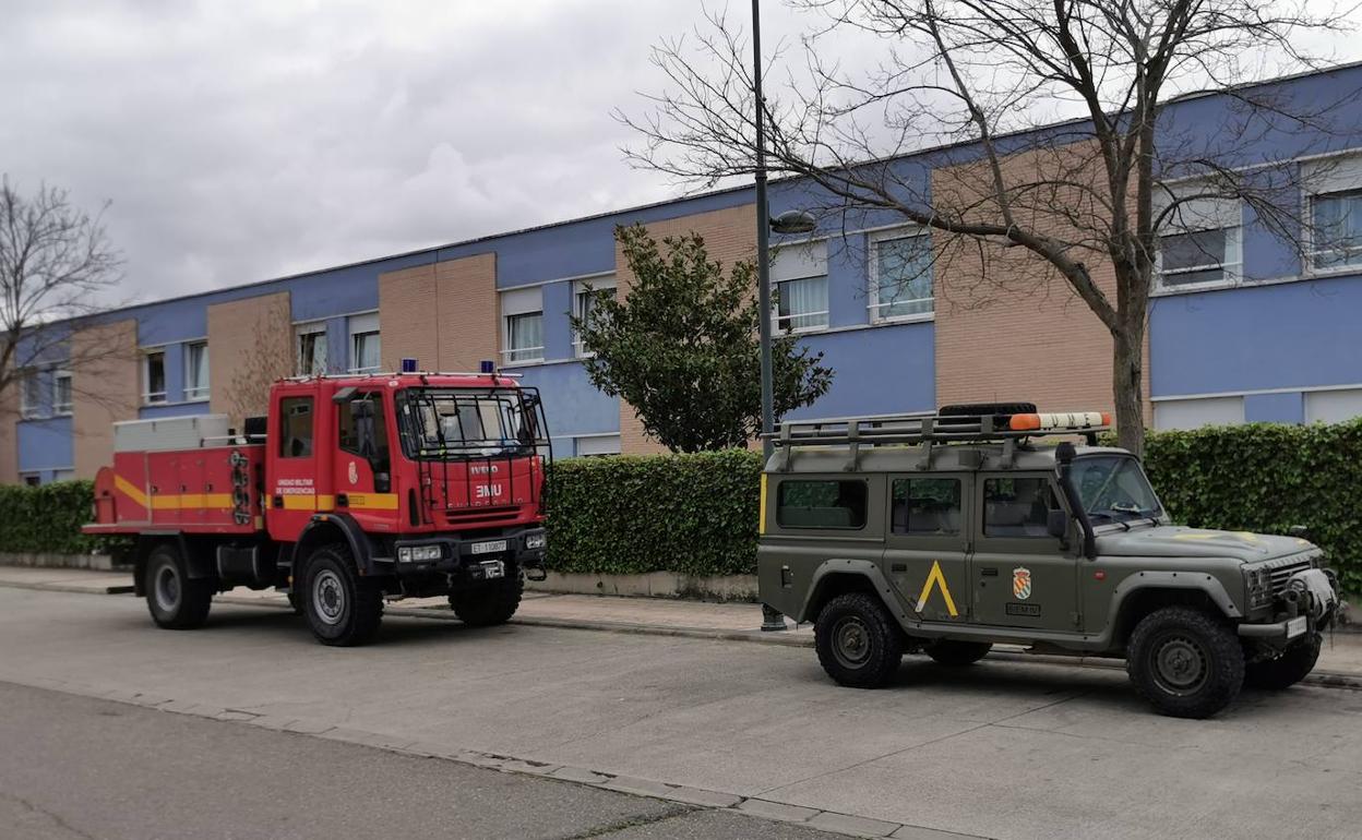 Coronavirus en La Rioja: La UME regresa a Los Jazmines de Haro