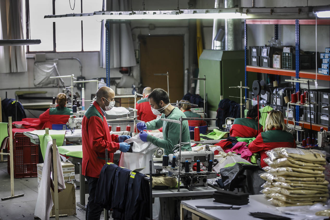 Fotos coronavirus en La Rioja: Arnedo, una gran cadena solidaria