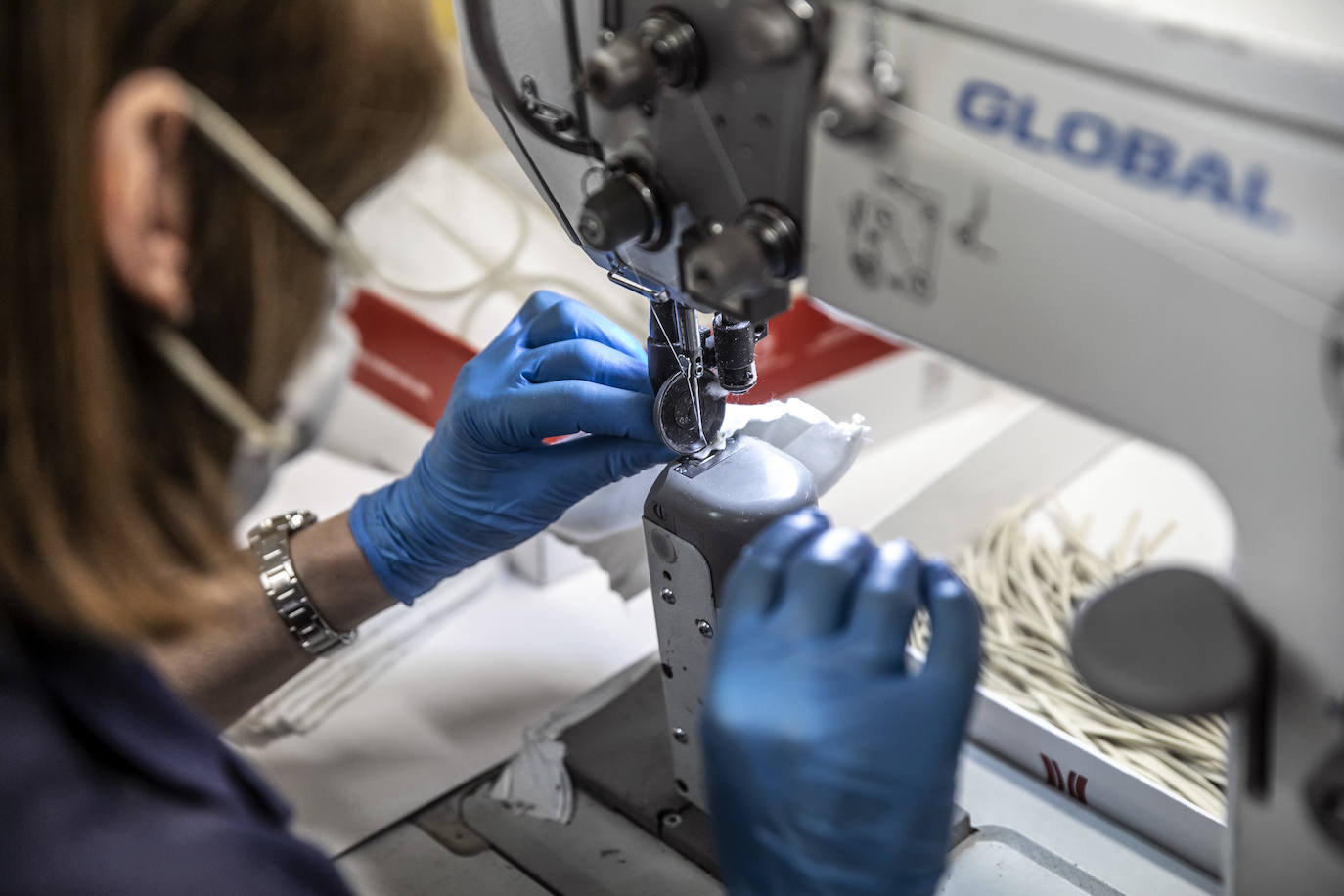 Fotos coronavirus en La Rioja: Arnedo, una gran cadena solidaria