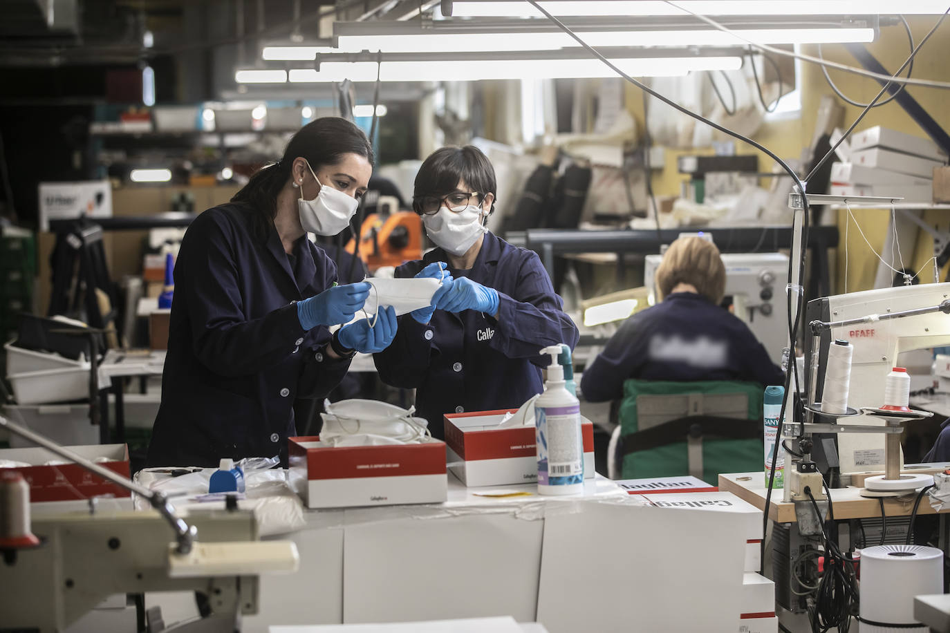 Fotos coronavirus en La Rioja: Arnedo, una gran cadena solidaria