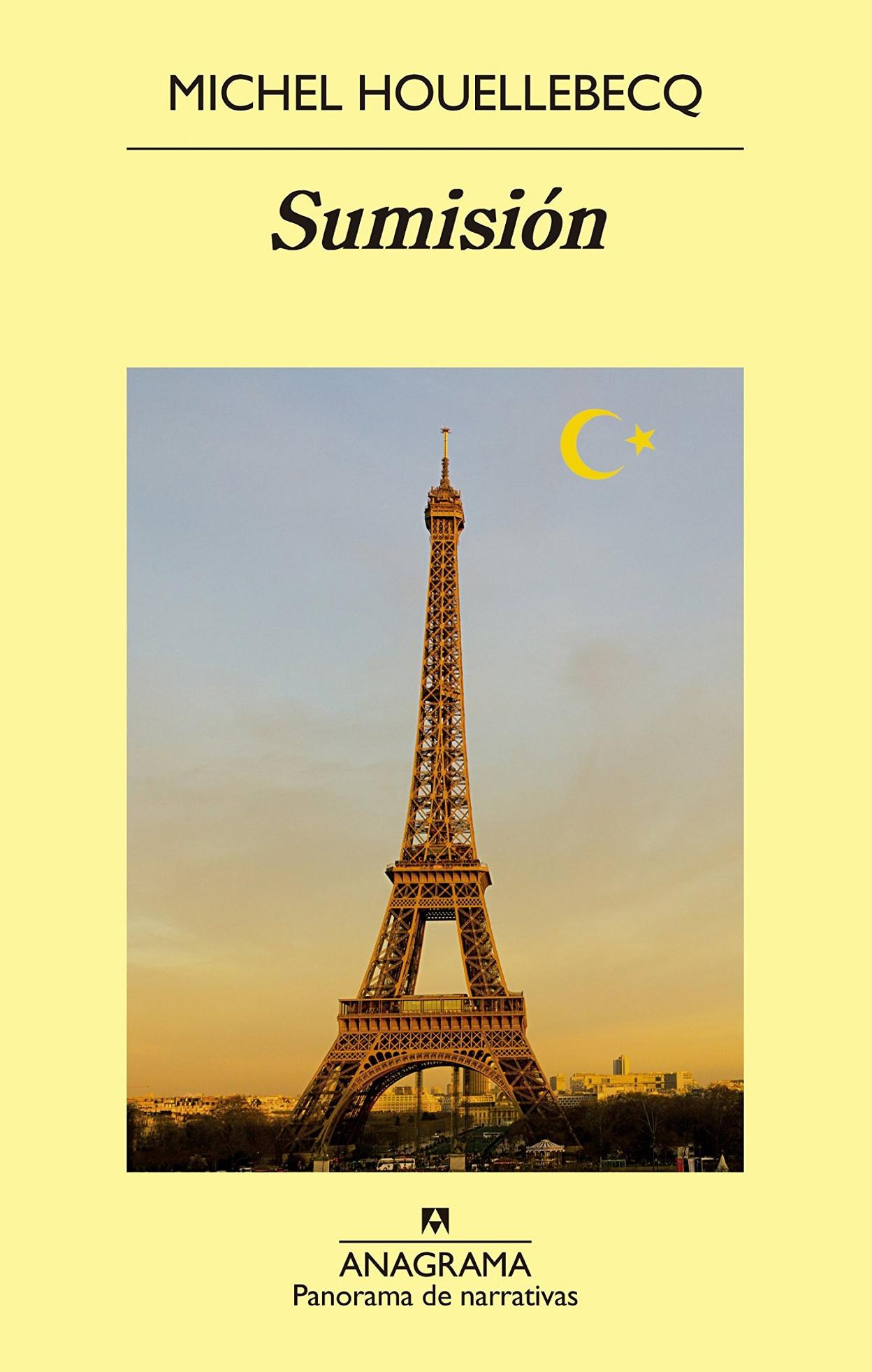 Portada de 'Sumisión', de Michel Houellebecq. 