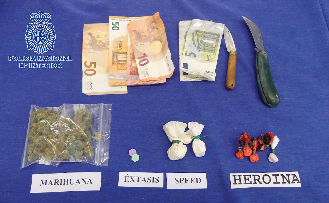 Dos detenidos en Logroño por llevar droga y saltarse el confinamiento