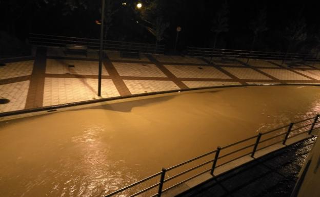 Avenida Burgo Viejo, de Alfaro, este sábado