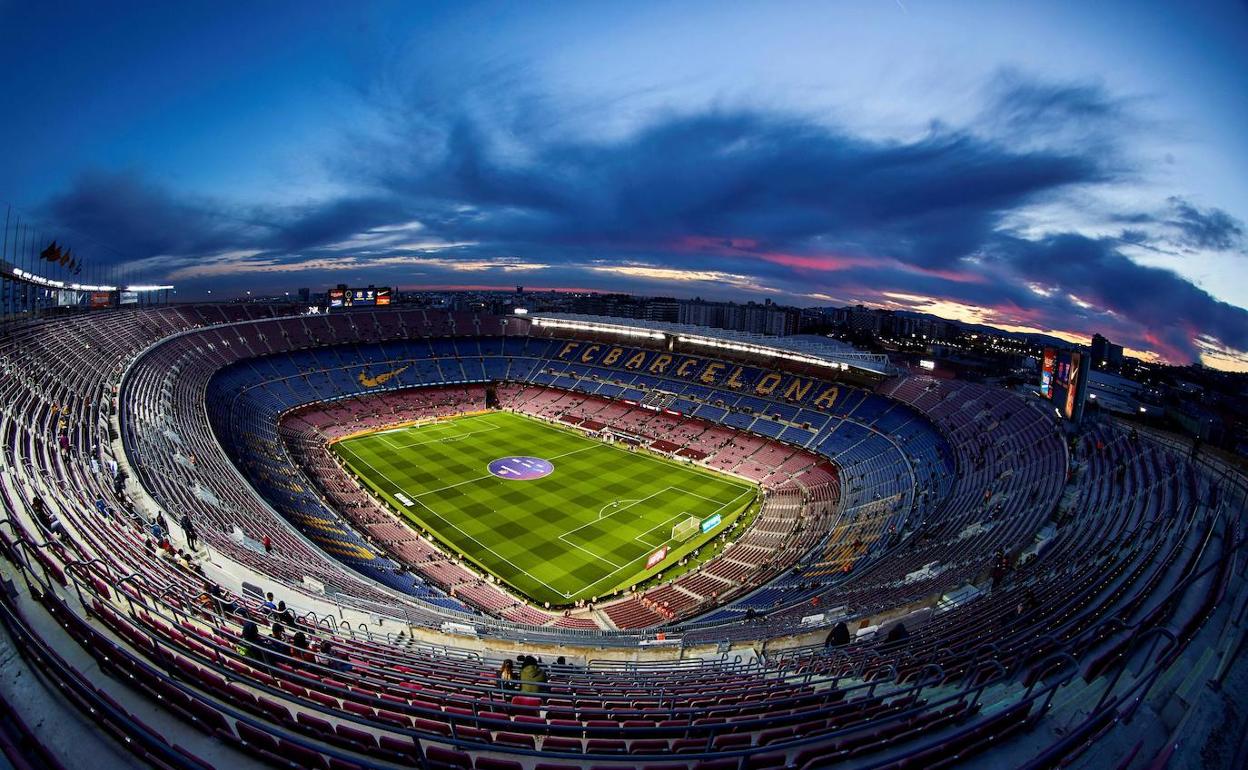 Vista del Camp Nou. 