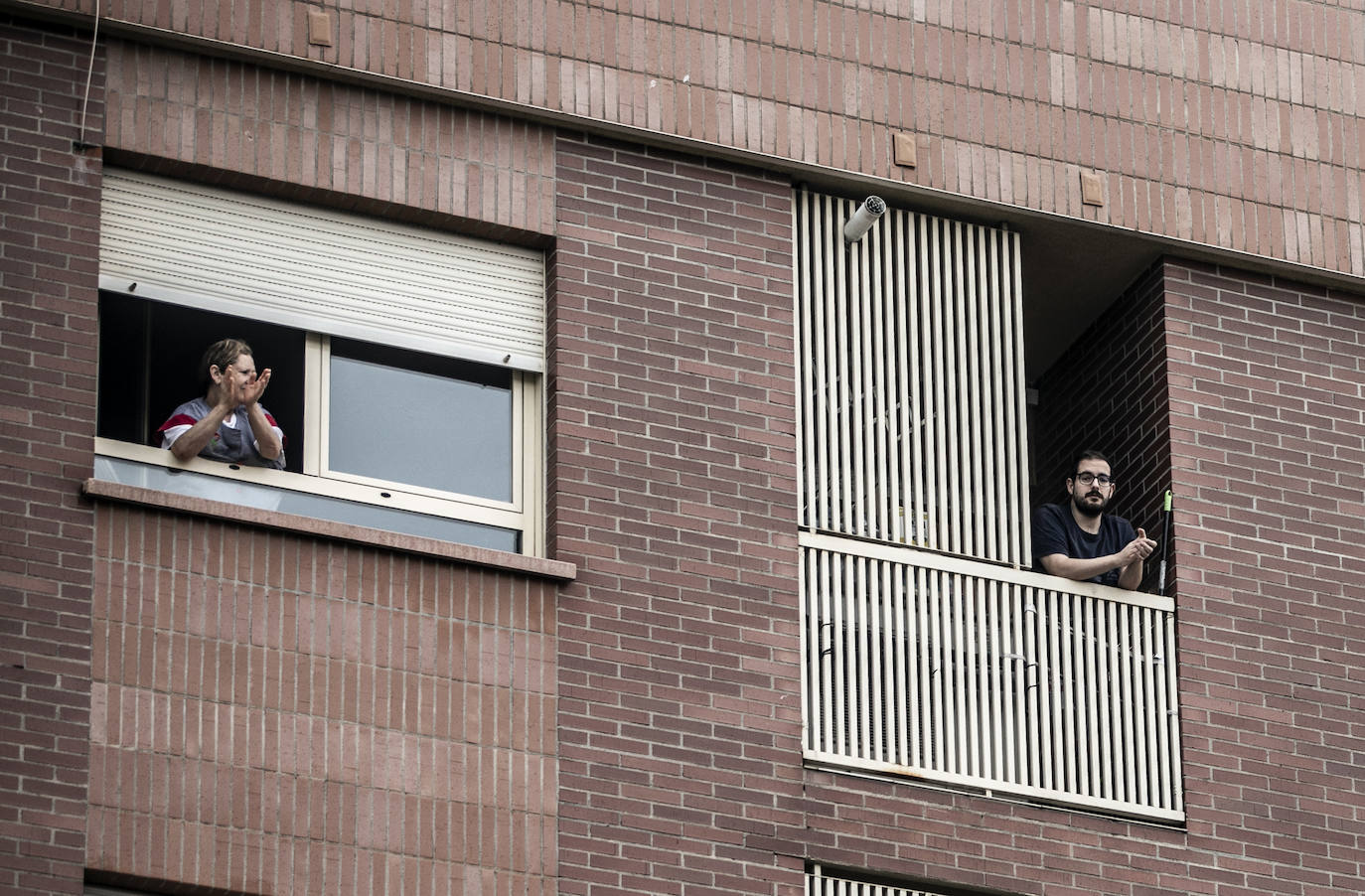 El barrio no ha faltado a la cita de la tarde.