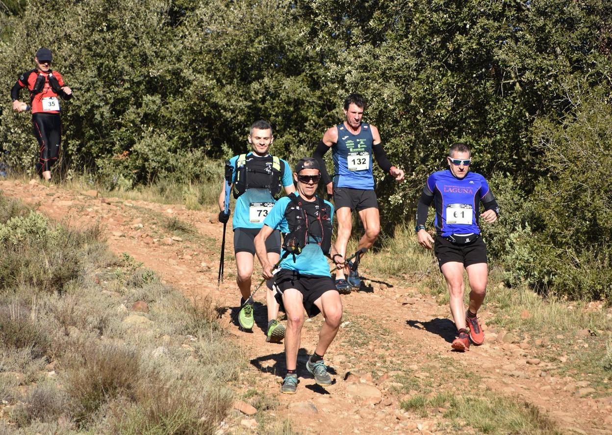 La maratón de montaña Ogro de Autol fue una de las últimas celebradas, en febrero, en La Rioja. 