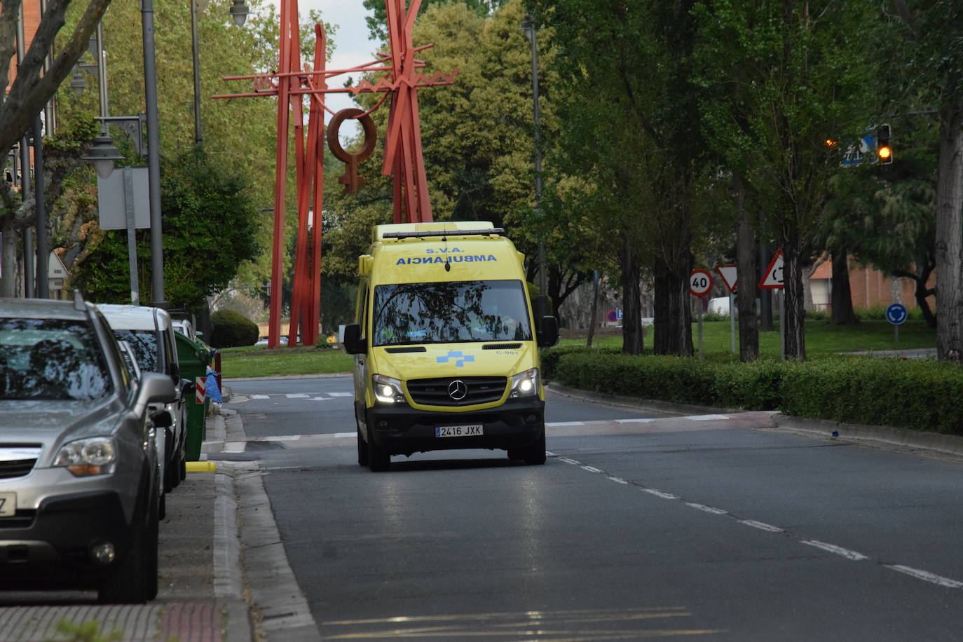 Logroño sigue apoyando cada día a sus héroes. 