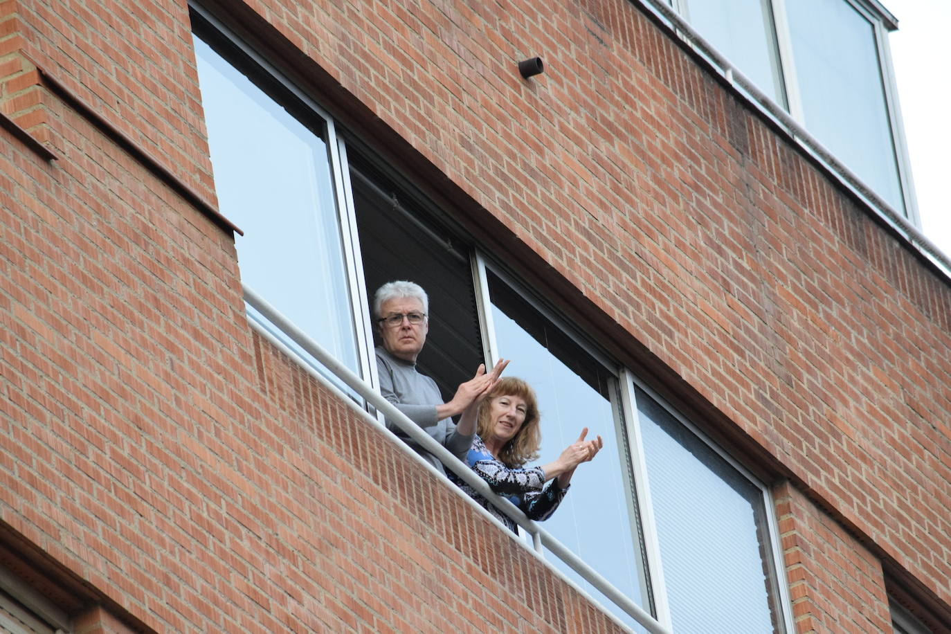 Logroño sigue apoyando cada día a sus héroes. 