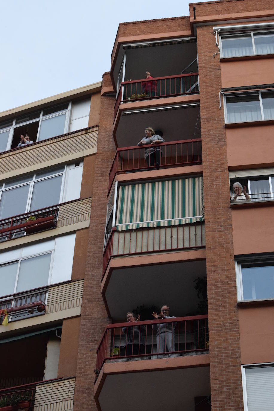 Logroño sigue apoyando cada día a sus héroes. 