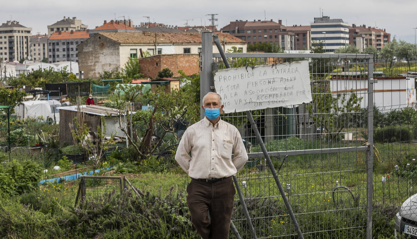 En Logroño, así se vivía este viernes la vuelta al cuidado de la tierra