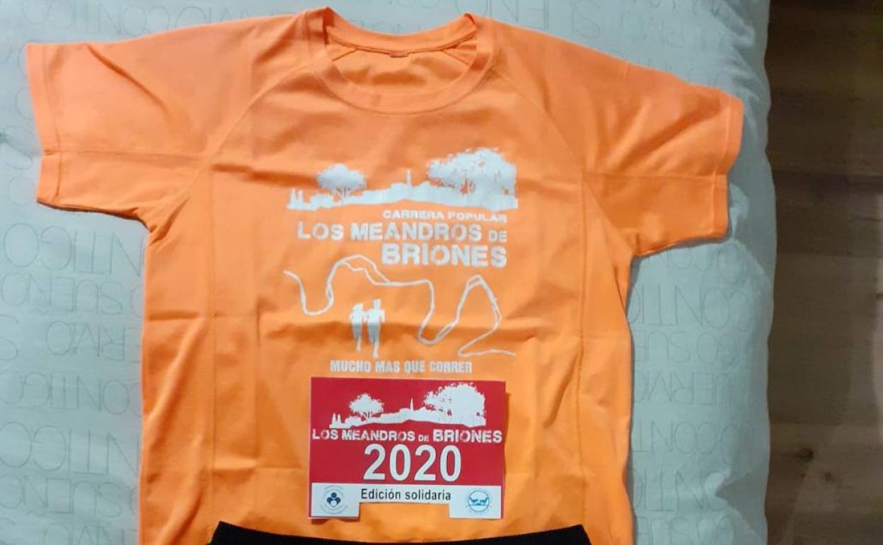 La carrera solidaria Los Meandros de Briones recauda 1.800 euros