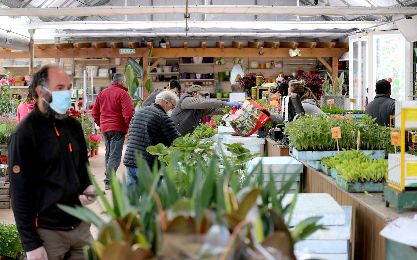 El regreso. Al final, la Administración atendió las demandas de los agricultores no profesionales para poder cultivar sus huertas 