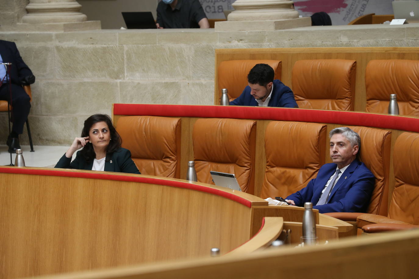 Este jueves se ha celebrado el Parlamento de La Rioja en el que ha comparecido la presidenta del Gobierno regional, Concha Andreu.