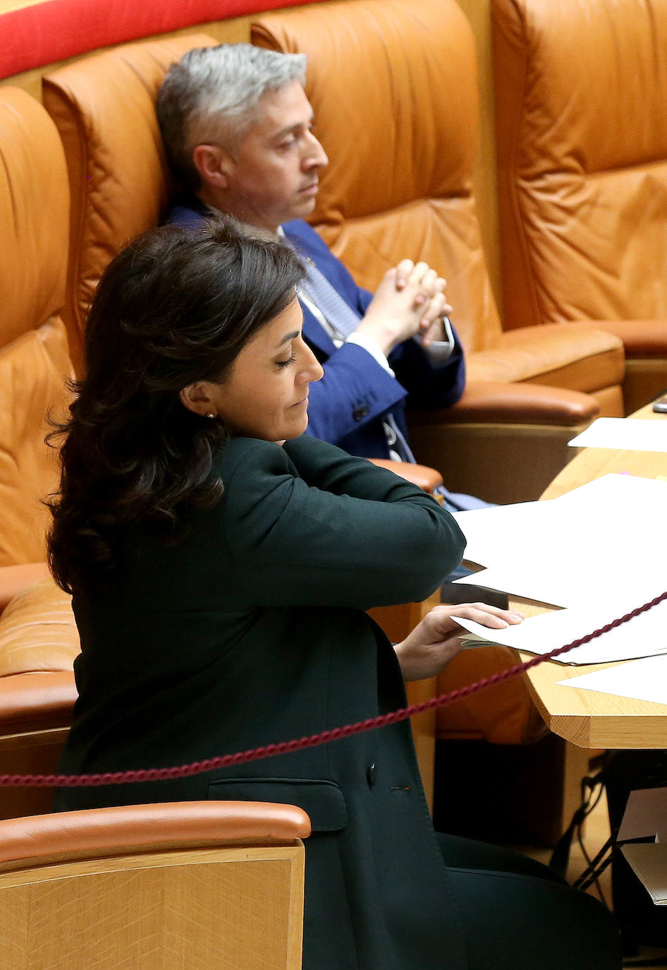 Este jueves se ha celebrado el Parlamento de La Rioja en el que ha comparecido la presidenta del Gobierno regional, Concha Andreu.