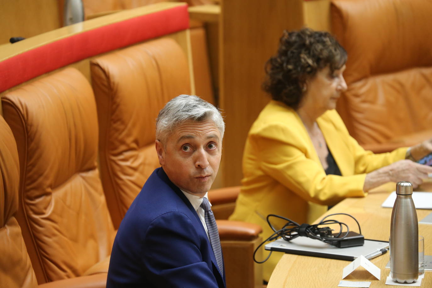 Este jueves se ha celebrado el Parlamento de La Rioja en el que ha comparecido la presidenta del Gobierno regional, Concha Andreu.