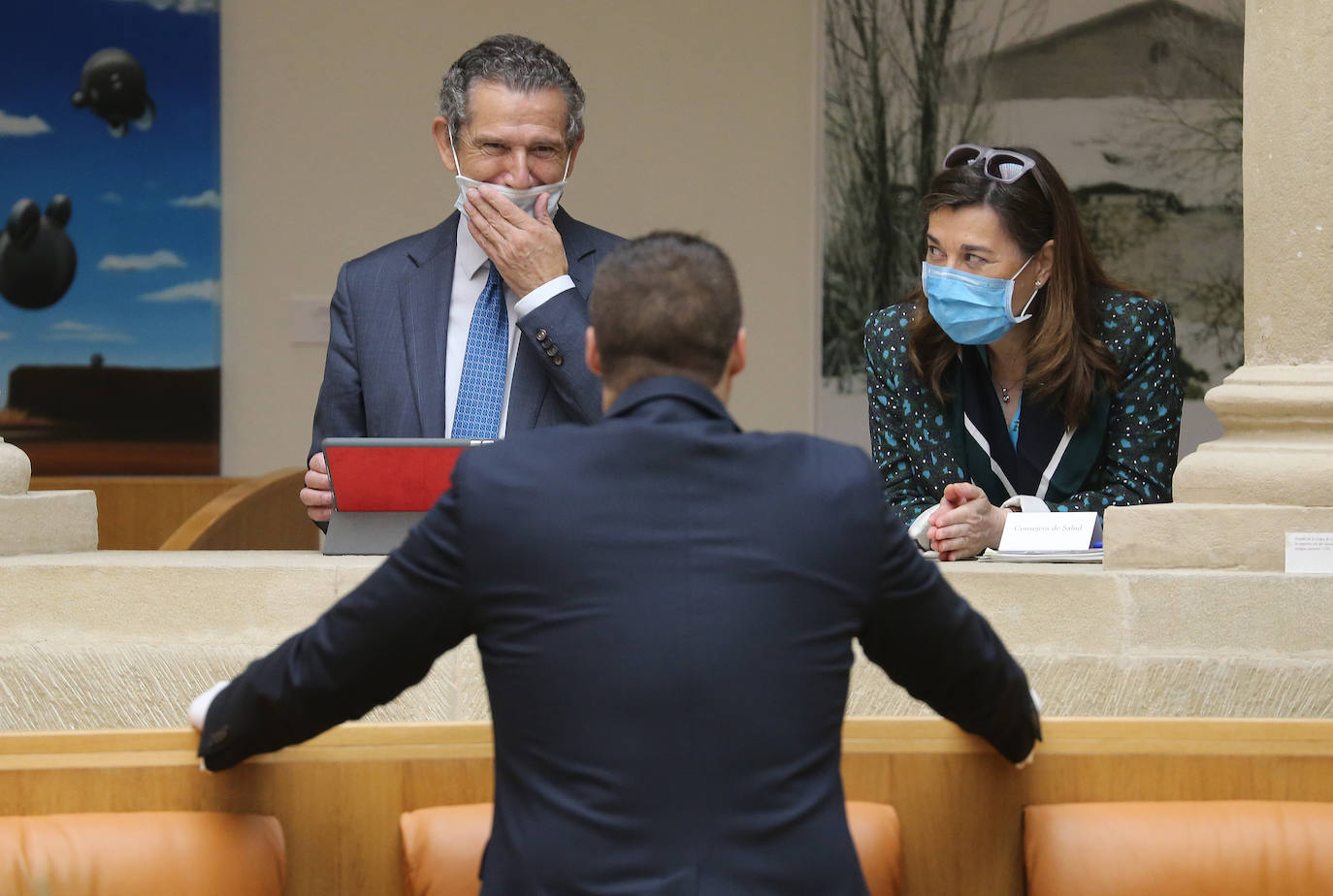 Este jueves se ha celebrado el Parlamento de La Rioja en el que ha comparecido la presidenta del Gobierno regional, Concha Andreu.