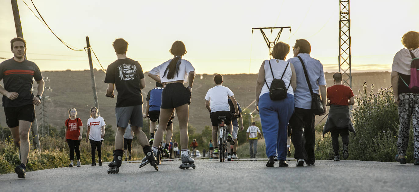 Fotos: Los logroñeses se han echado a las calles y parques en tromba