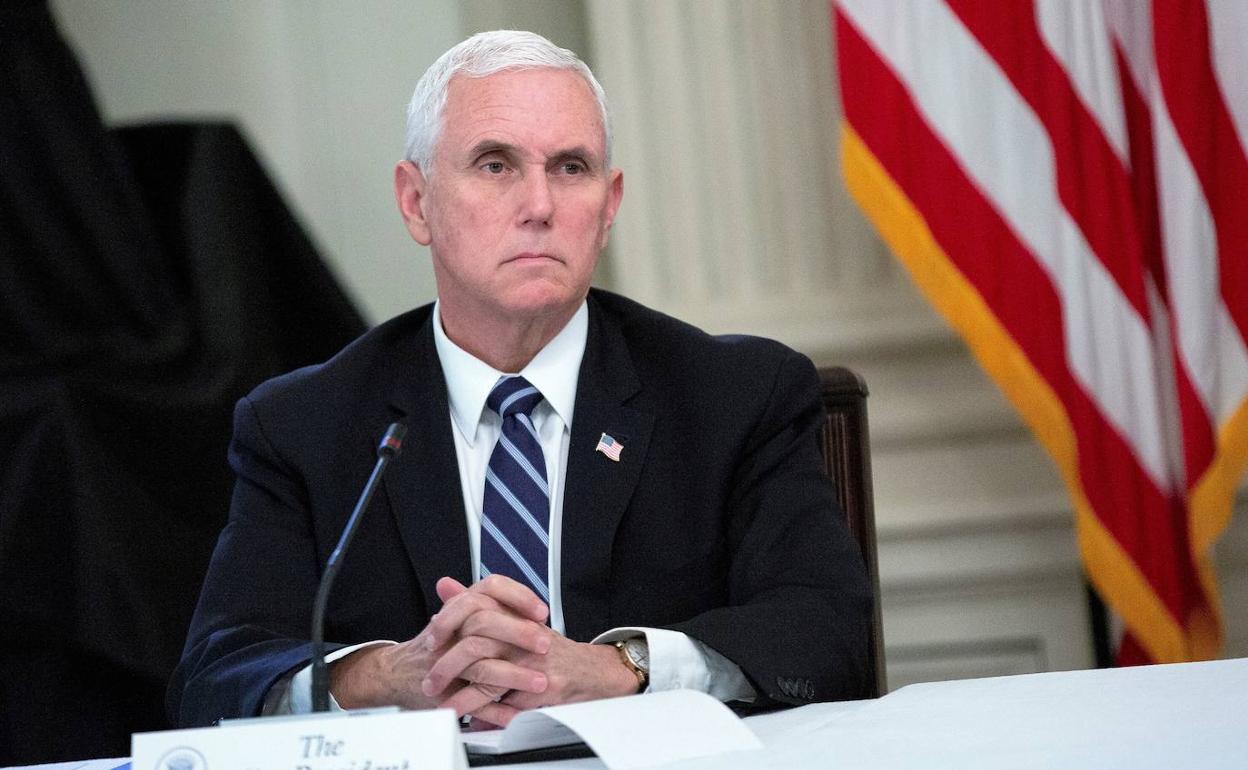 Mike Pence, vicepresidente de los Estados Unidos.