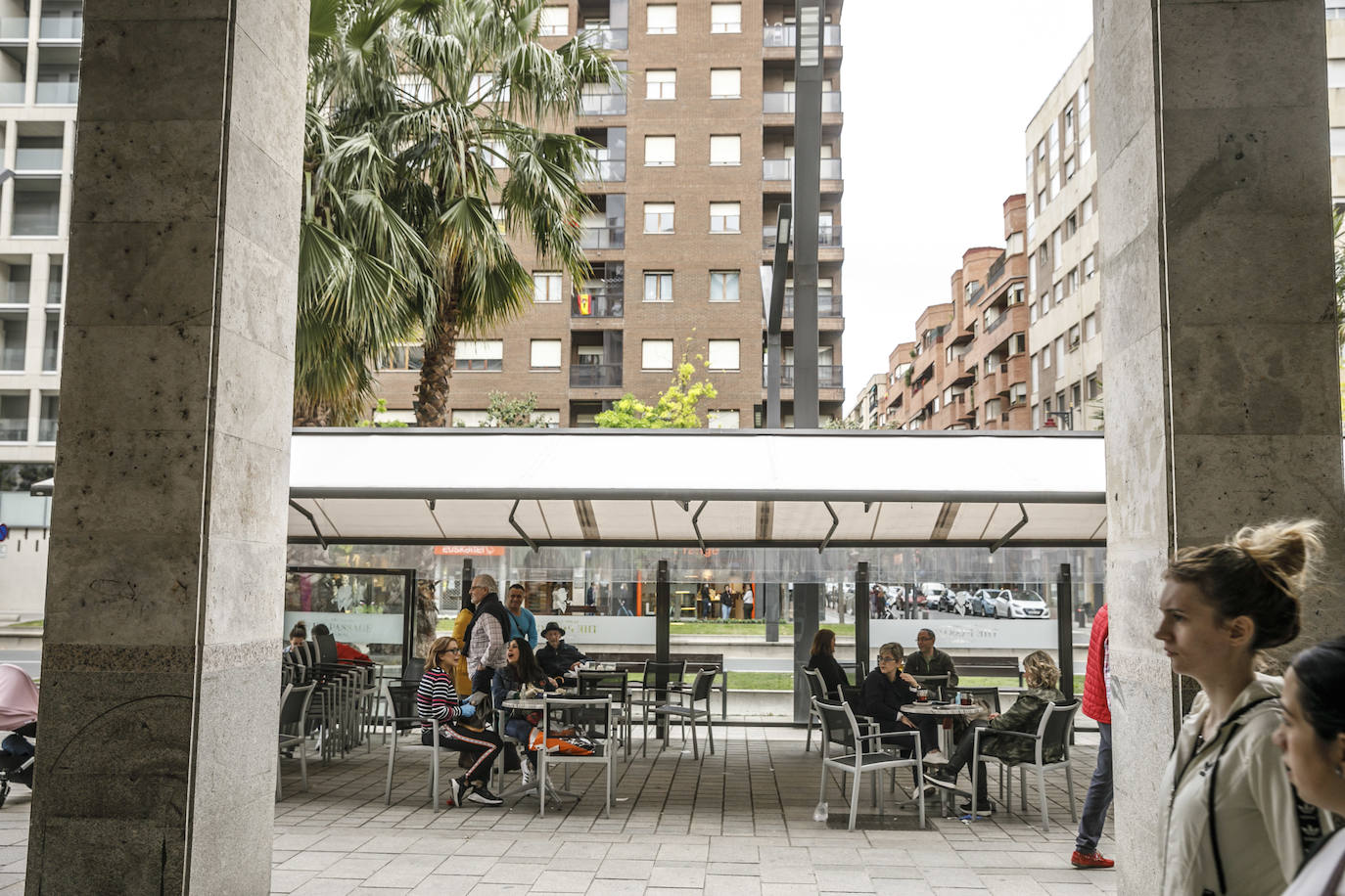 Las medidas se cumplieron de forma más adecuada este martes en estos espacios de la hostelería