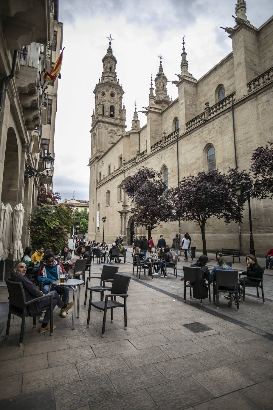 Fotos: Coronavirus en La Rioja: Las terrazas de Logroño, mejor al segundo día