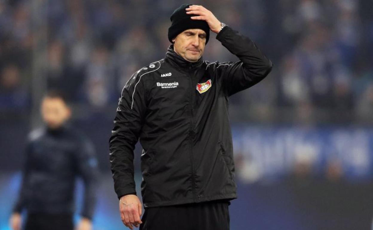 El entrenador del Augsburgo, Heiko Herrlich. 