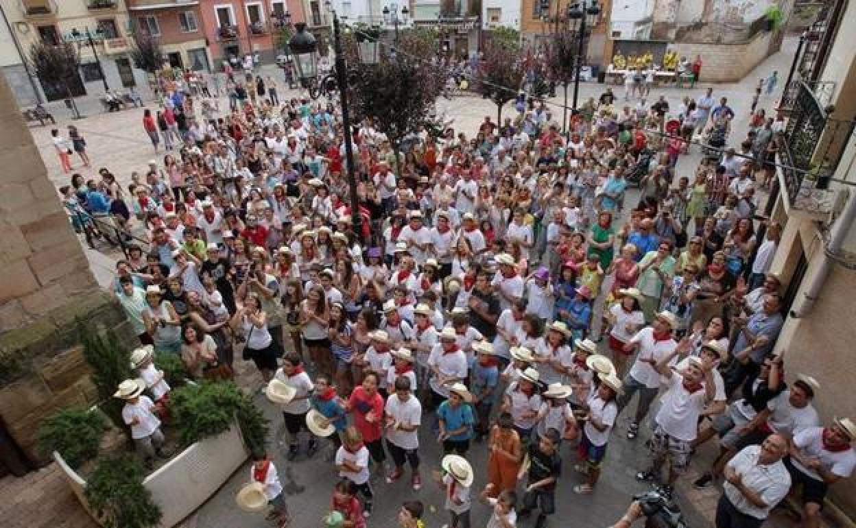 Chupinazo del año pasado.