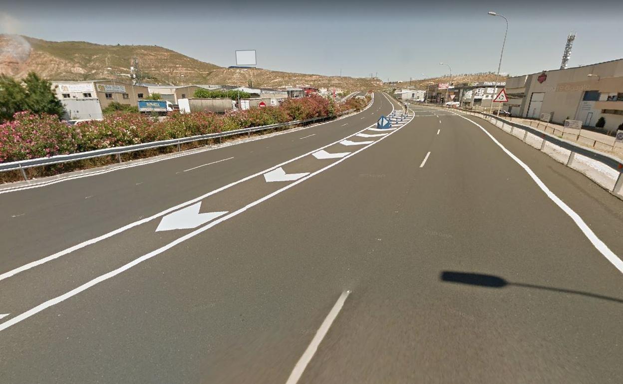 Accidente en Logroño: una persona herida tras el vuelco de un vehículo